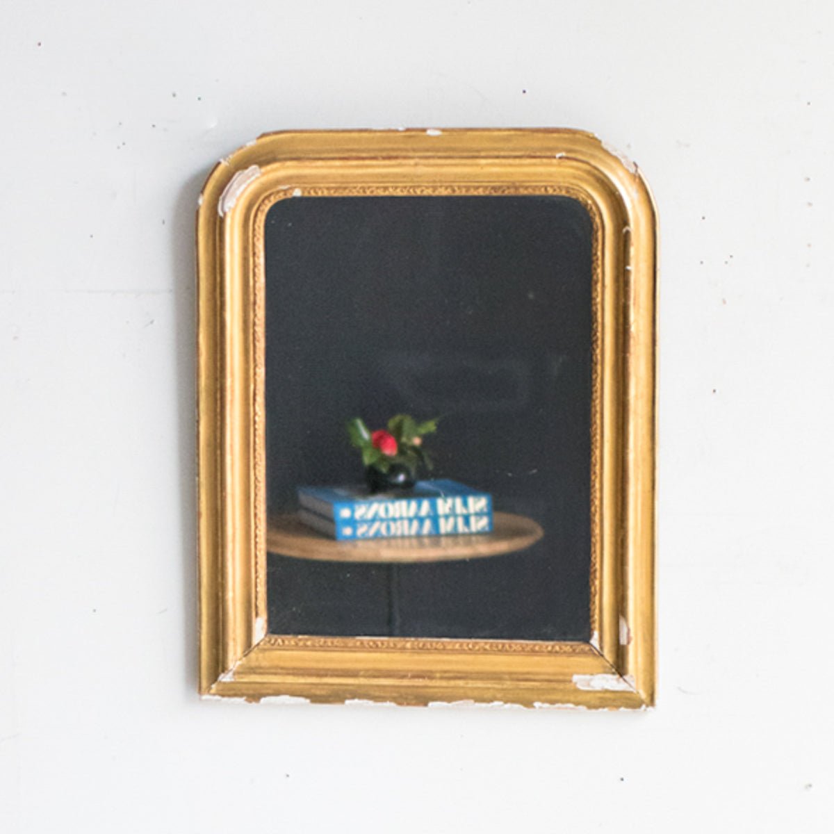 Vintage Gold Leaf Louis Philippe Wall Mirror