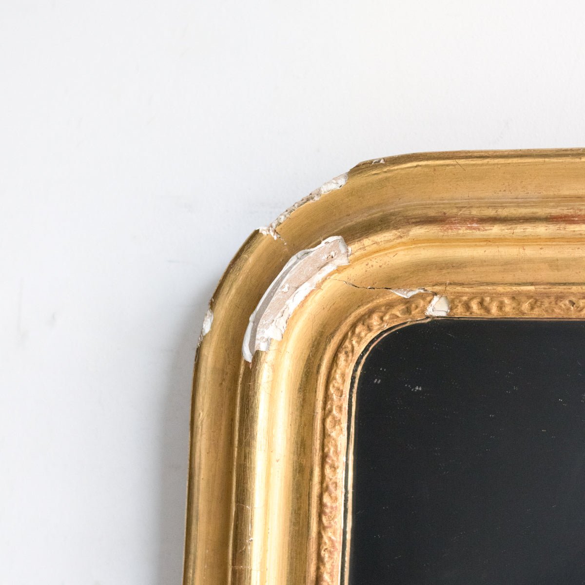Vintage Gold Leaf Louis Philippe Wall Mirror